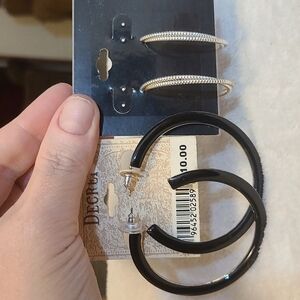 Hoop earrings